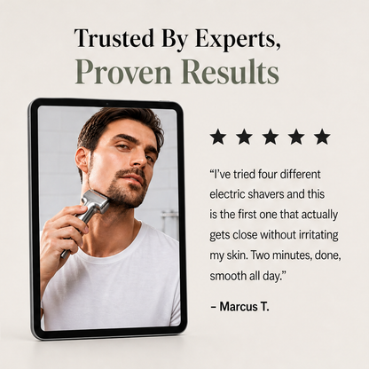Linarc – Linear Motor 3-Layer Mesh Foil Electric Shaver + 50% OFF detail