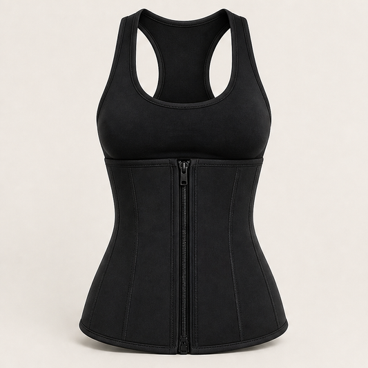 Rivencore – Sweat-Amplifying Core Compression Waist Trimmer + 50% OFF Black