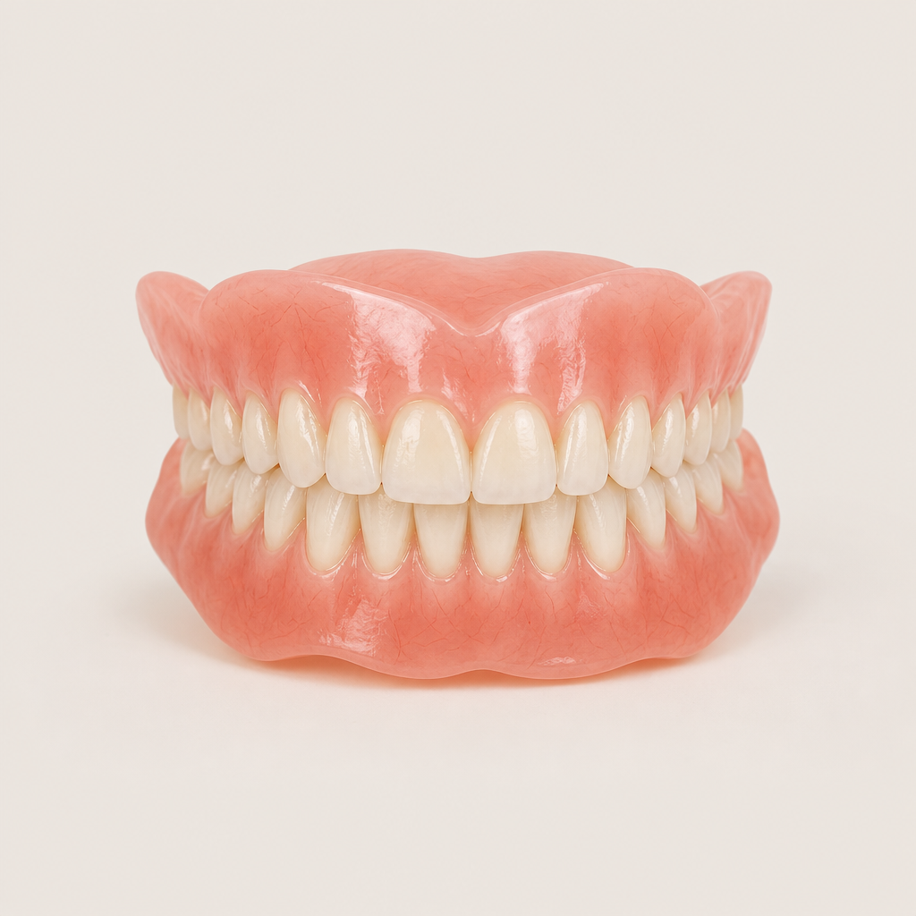 Trufit Dental – Custom-Molded, Natural-Look Denture Set + 50% OFF Pink