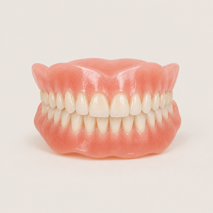 Trufit Dental – Custom-Molded, Natural-Look Denture Set + 50% OFF Pink