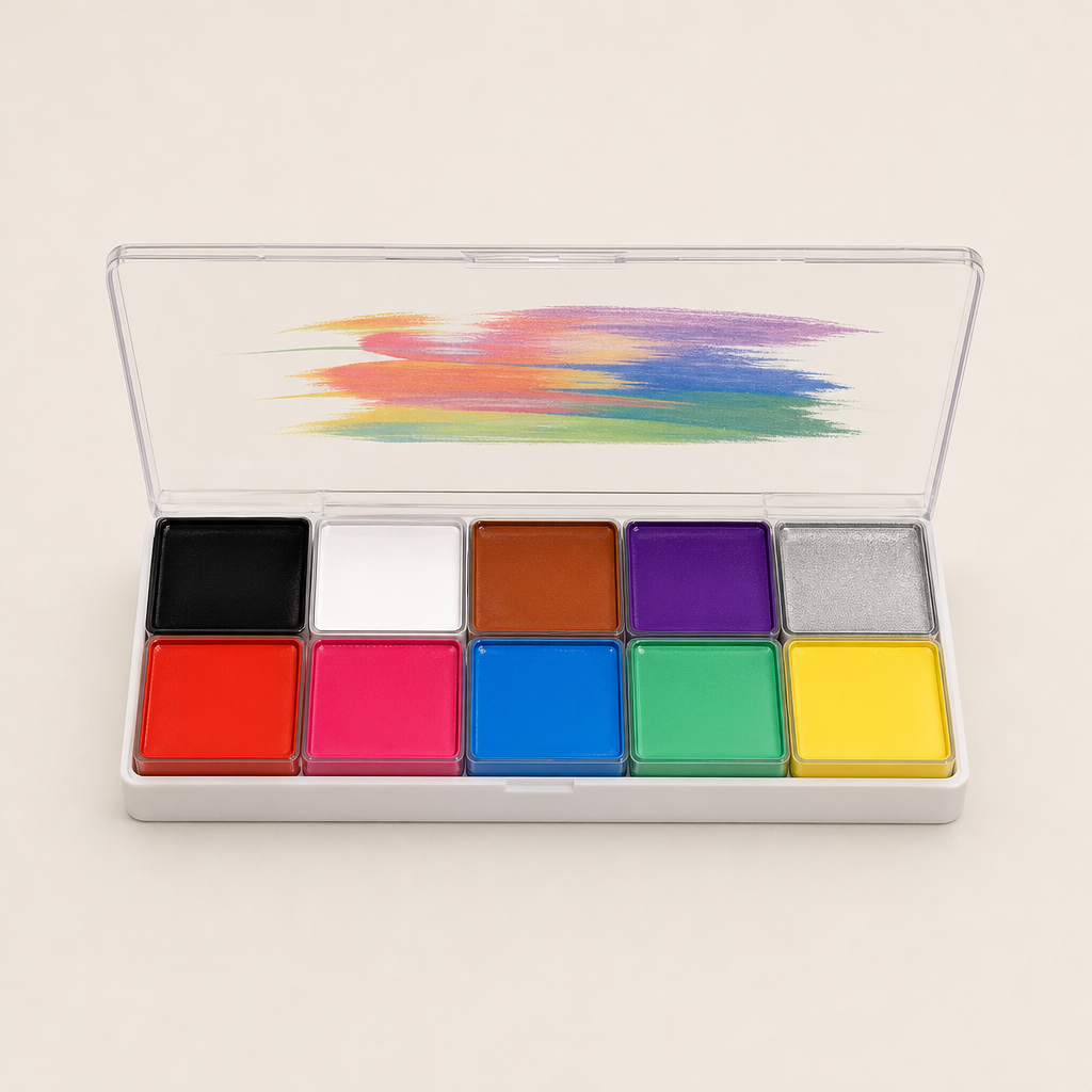 Hueforge – Smooth, Highly Pigmented, Long-Lasting Face Body Paint Palette + 50% OFF Multicolor