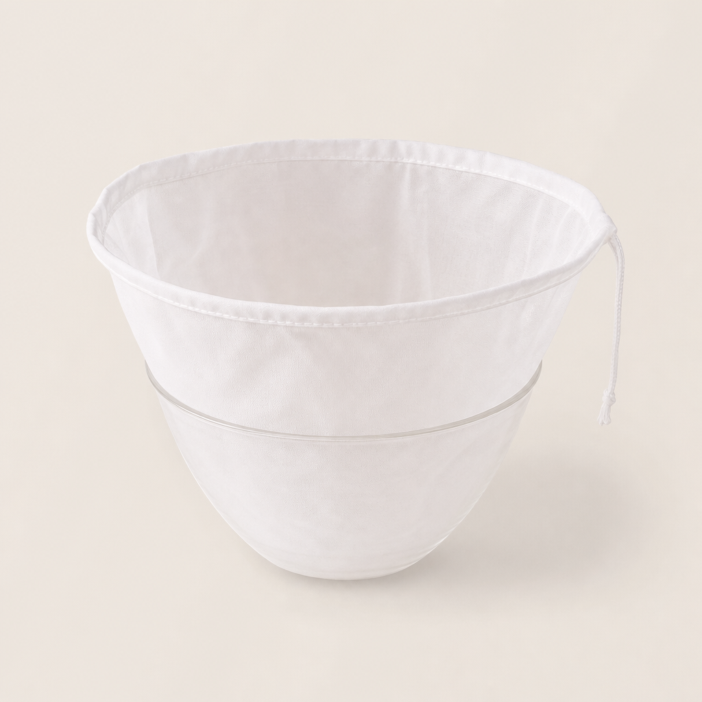 Purelle Kitchen – Fine-Mesh Nut Milk & Food Strainer Bags, 6-Pack + 50% OFF White