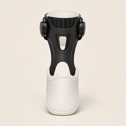 Steplock – Inflatable Liner, Ergonomic Support Foot Drop Brace + 50% OFF Black/White