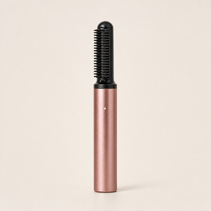 Cresslyn – Cordless Rechargeable Heated Styling Comb for Bangs and Volume + 50% OFF Rose Gold