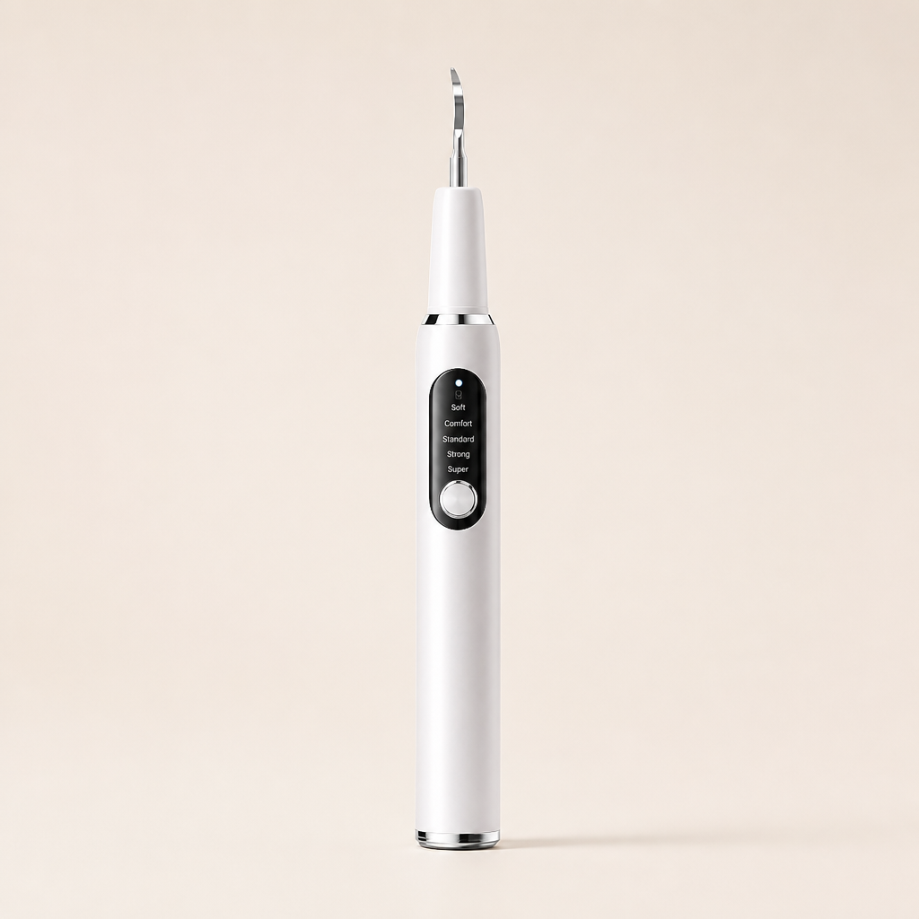 Pearlwick – Gum-Safe Ultrasonic Tartar Remover and Teeth Cleaner Set + 50% OFF White