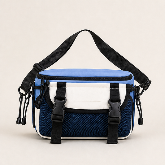 Crossfare – Water-Resistant 3-Way Adjustable Sling Bag + 50% OFF Blue