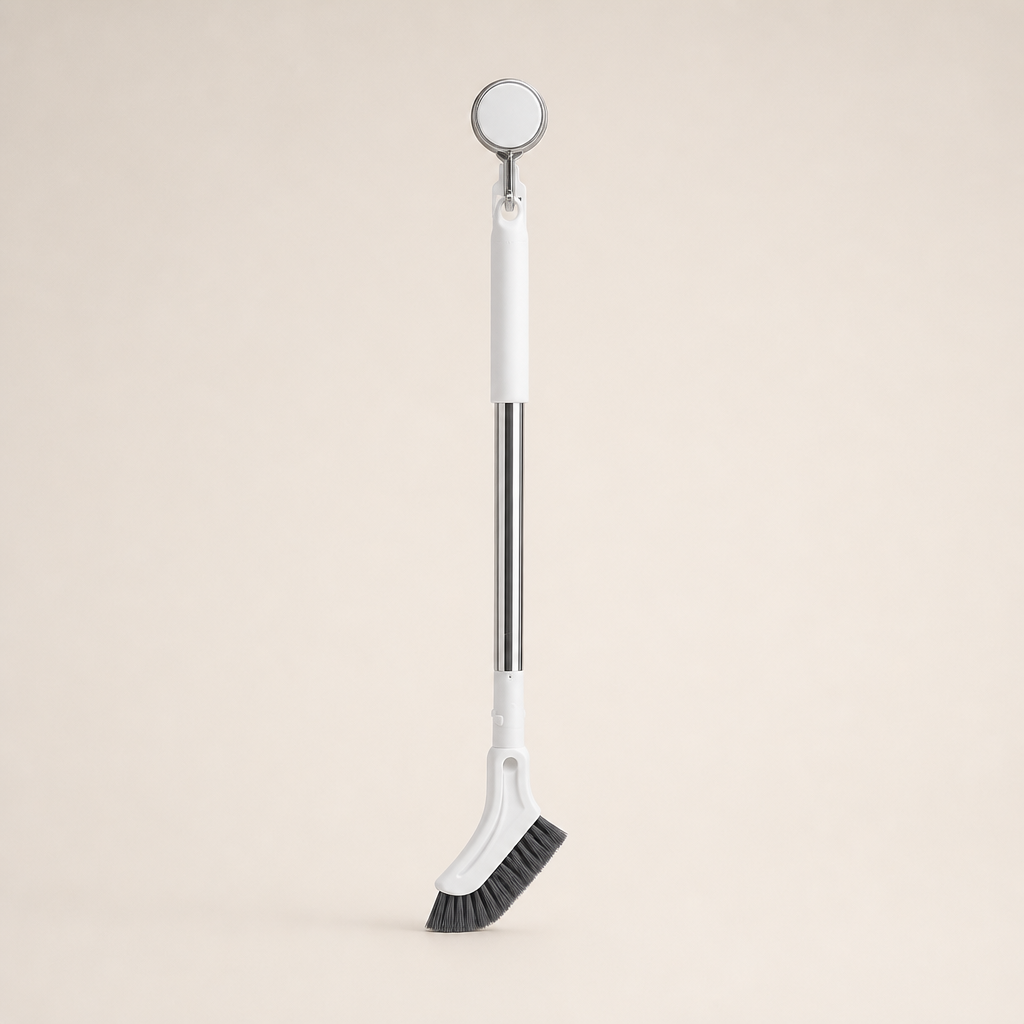 Backarch – Extendable No-Bend Long Handle Scrub Brush + 50% OFF White