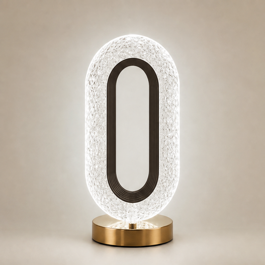 Faelume – Crystal-Cut Rechargeable LED Night Light Lamp + 50% OFF White Light