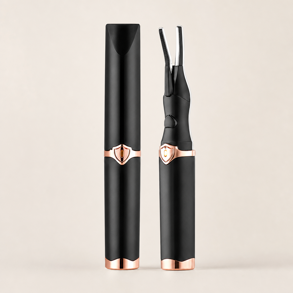 Lashfen – Heated Ceramic Curler for All-Day Natural Lash Curl + 1+1 FREE Black