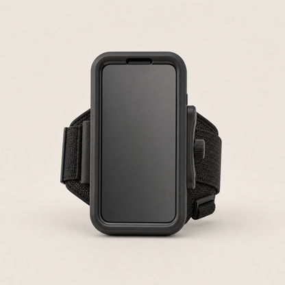 Pivotgrip – 360° Rotating, Snap-Off Wrist & Arm Phone Holder + 50% OFF Black