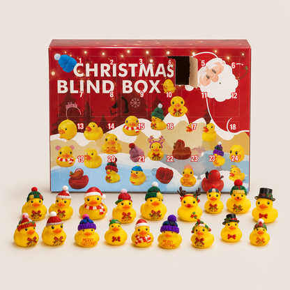 Quackventure – 24-Door Rubber Duck Christmas Advent Calendar + 50% OFF Yellow