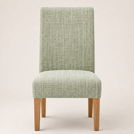 Snugweave – Stretch Plaid Slip-On Dining Chair Cover + 50% OFF Sage Green