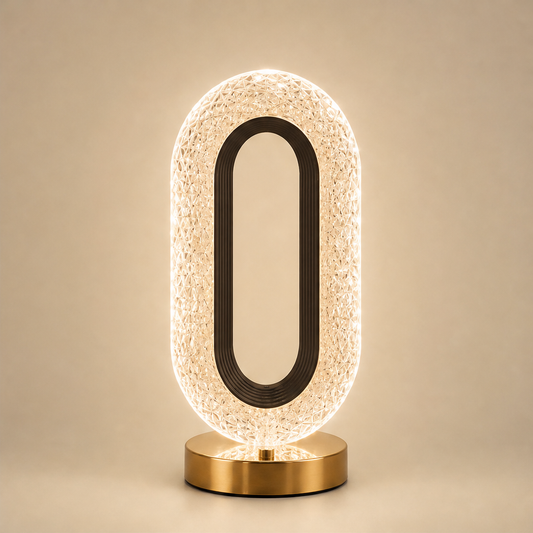Faelume – Crystal-Cut Rechargeable LED Night Light Lamp + 50% OFF Warm Light