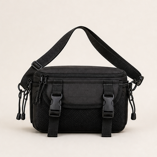 Crossfare – Water-Resistant 3-Way Adjustable Sling Bag + 50% OFF Black
