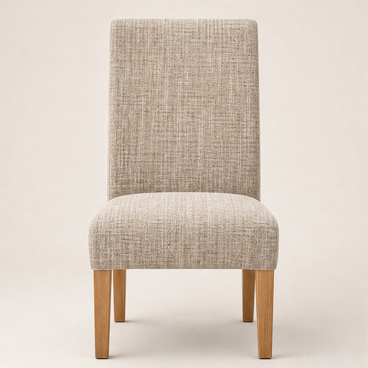 Snugweave – Stretch Plaid Slip-On Dining Chair Cover + 50% OFF Grey