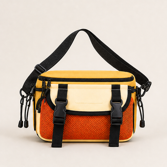Crossfare – Water-Resistant 3-Way Adjustable Sling Bag + 50% OFF Yellow