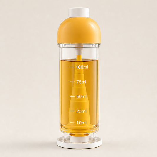 Doselyn – Measured Pour Oil Spray with Fine Mist Control + 50% OFF Yellow