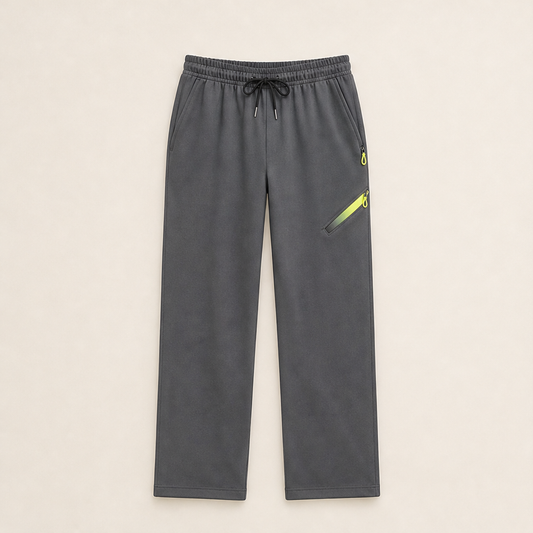 Glidewear – Elastic-Waist 6-Pocket Straight-Leg Cargo Trousers + 50% OFF Grey