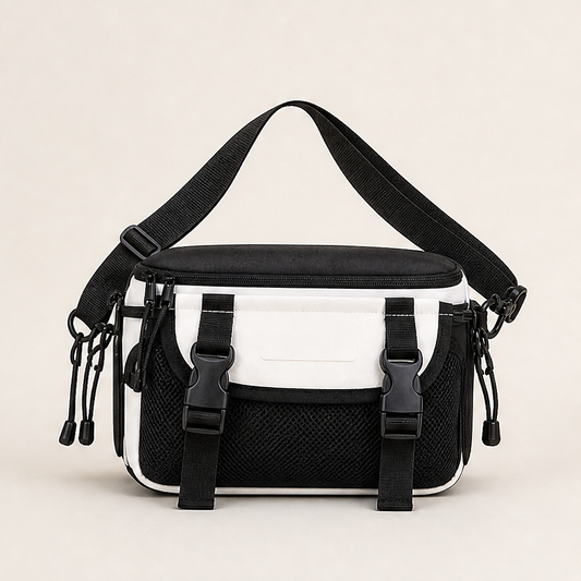 Crossfare – Water-Resistant 3-Way Adjustable Sling Bag + 50% OFF White