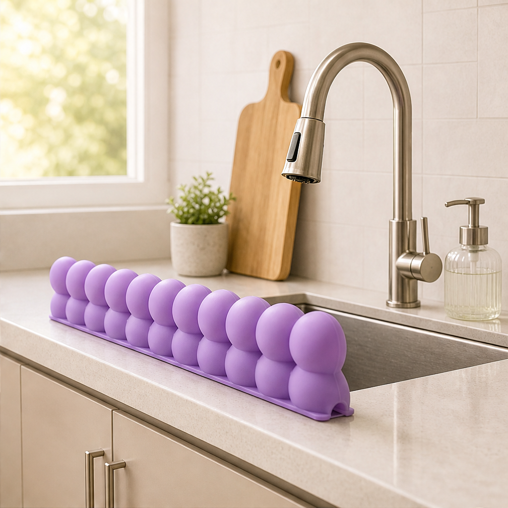 Splashwick – Raised Barrier Silicone Sink Splash Guard + 50% OFF lifestyle