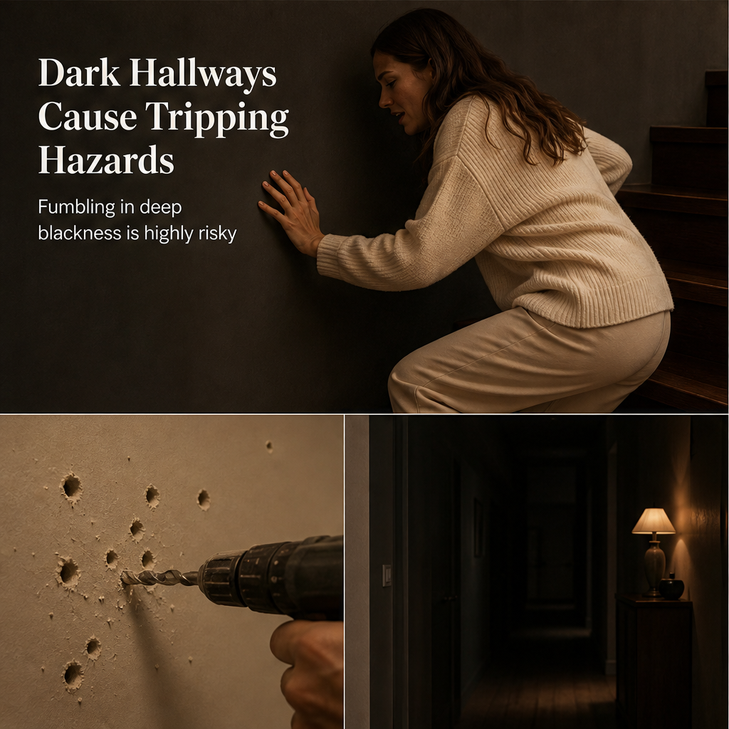 Glowarc – Dual-Beam Motion Sensor Wall Light, No Wires, Rechargeable + 50% OFF features
