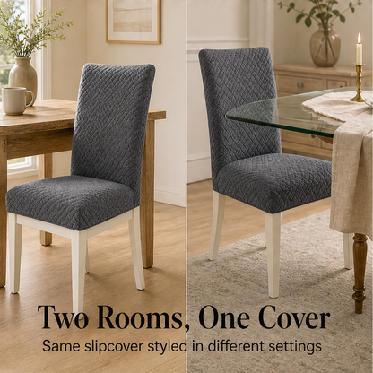 Seatwick – Waterproof Stretch-Fit Dining Chair Covers + 50% OFF detail