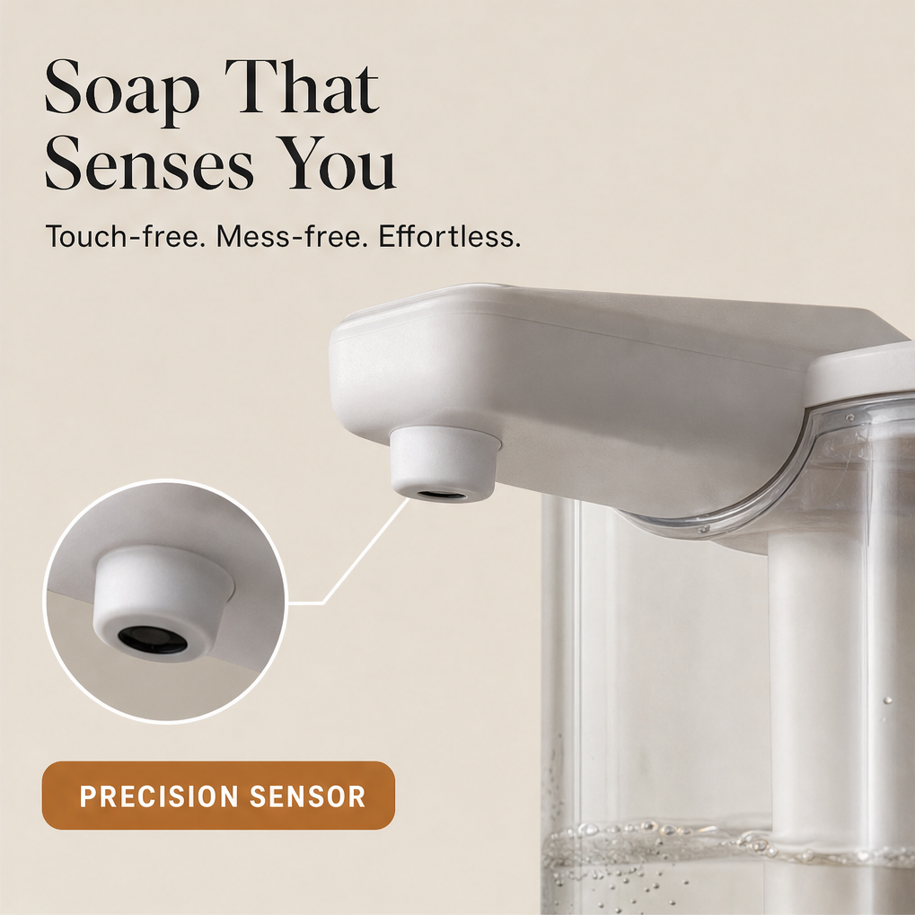 Sensara – Touchless Sensor, No-Mess Automatic Dish Soap Dispenser + 50% OFF features