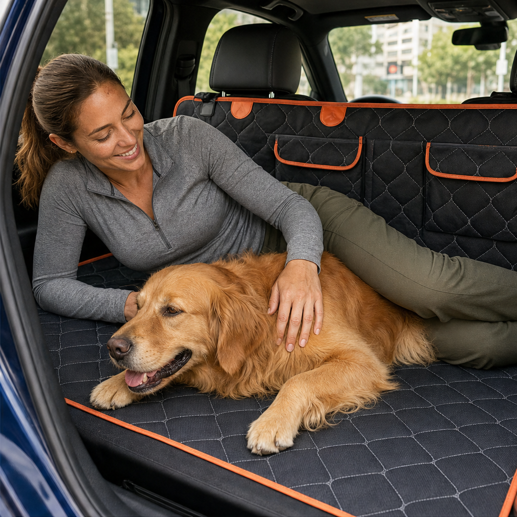 PawGuard Pro – Waterproof 4-Layer Non-Slip Car Seat Cover for Pets + 50% OFF lifestyle