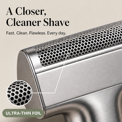 Linarc – Linear Motor 3-Layer Mesh Foil Electric Shaver + 50% OFF features