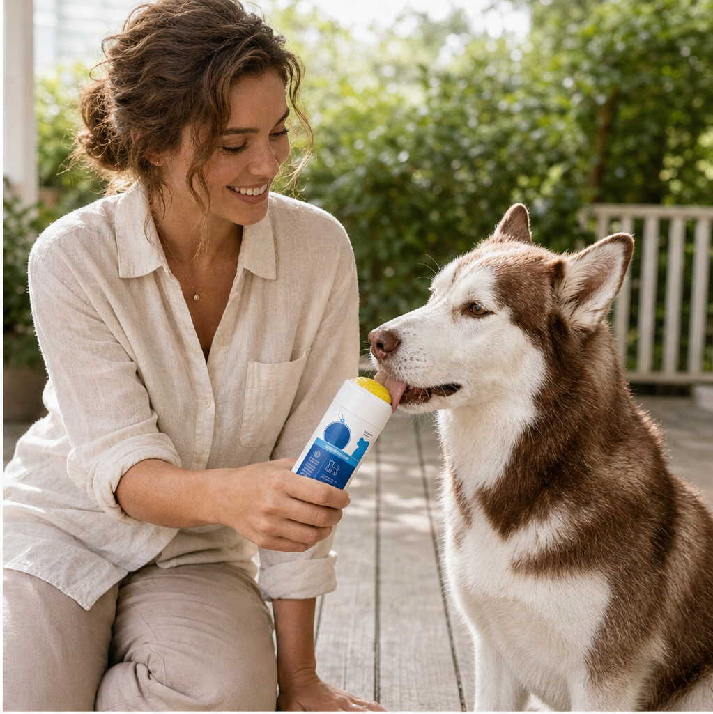 Chompwell – Brush-Free Chicken Flavor Dog Dental Gel + 50% OFF lifestyle