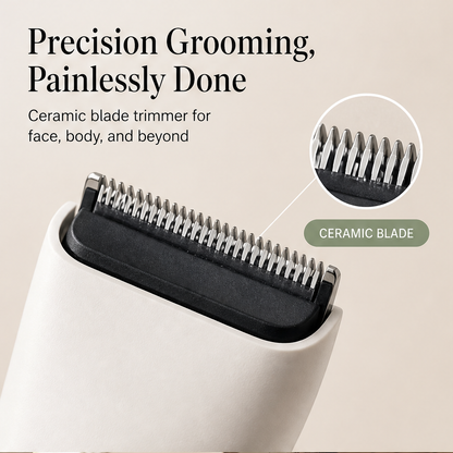 Purelume – Ceramic Blade 3-in-1 Beard, Nose & Body Trimmer + 50% OFF features