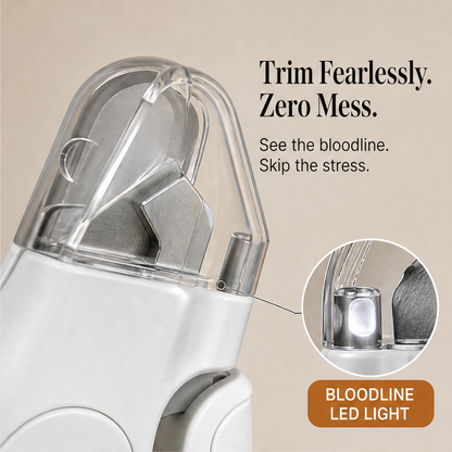 Nailwick – LED Bloodline Light, Anti-Splash 2-in-1 Pet Nail Clipper + 50% OFF features