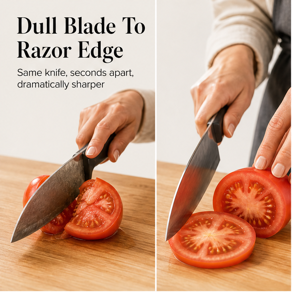 Honeforge – Cordless Diamond Wheel Automatic Knife Sharpener + 50% OFF detail