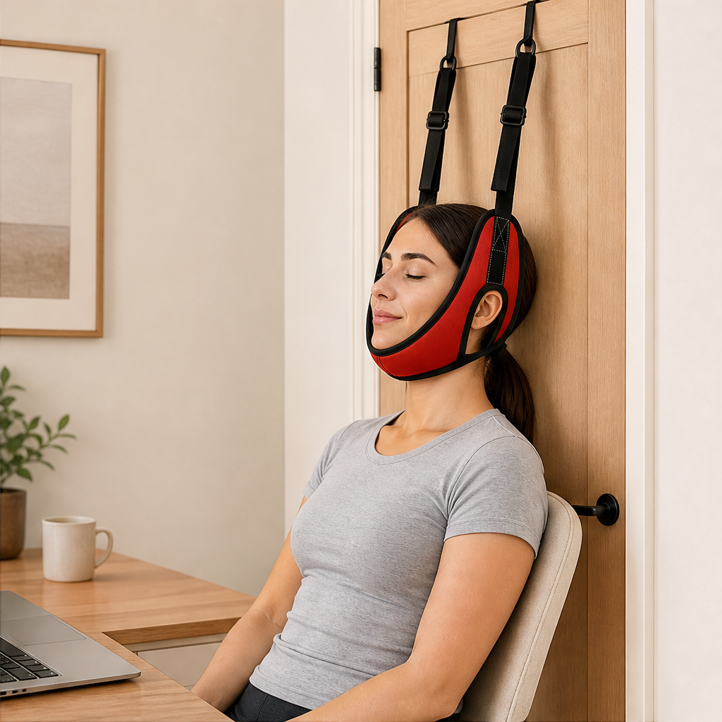 Cervona – Over Door Cervical Neck Traction Sling for Pain Relief + 50% OFF lifestyle