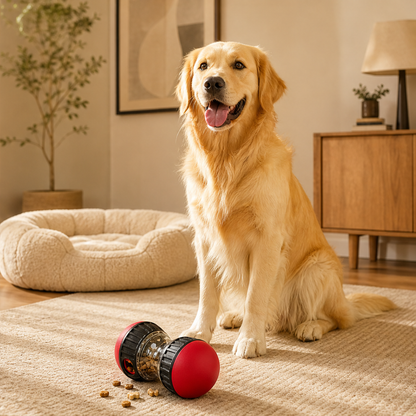 Rovella – Slow-Feeding Rolling Puzzle Dog Toy + 50% OFF lifestyle