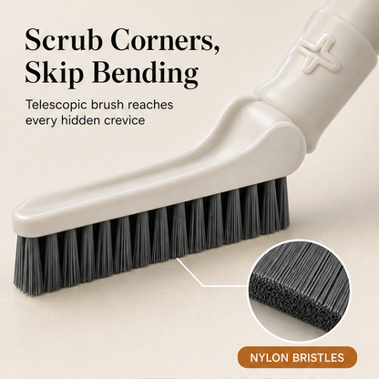 ArborReach – Telescopic Stainless Steel Crevice Cleaning Brush + 50% OFF features