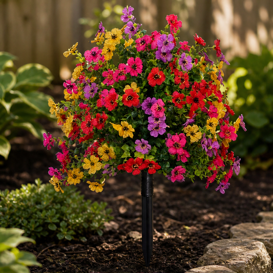 Blossomwick – UV-Resistant Weatherproof Artificial Flower Garden Stake + 50% OFF lifestyle