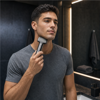Vellum Shave – Hexagonal Mesh Foil Rechargeable Electric Shaver + 50% OFF lifestyle