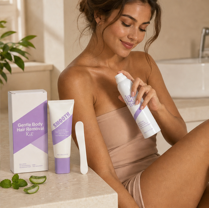 CloudSense – Pain-Free Bikini Hair Removal Cream & Spray Kit + 1+1 FREE lifestyle