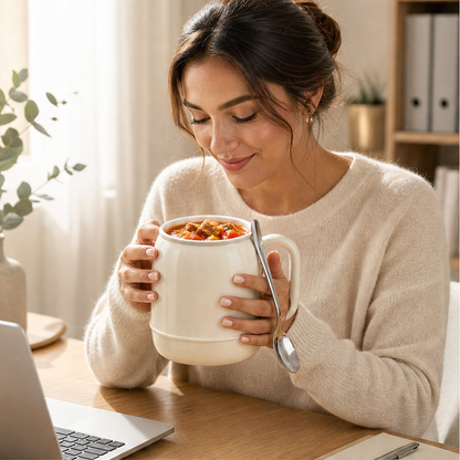 Cozimo – Portable 6-in-1 Mini Cooker with 12-Hr Keep-Warm + 50% OFF lifestyle