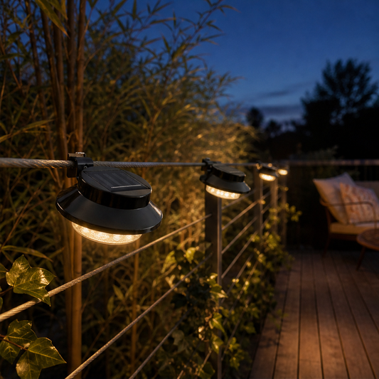 Suncroft – No-Wire Solar Wall Light for Fences, Rails & Decks + 50% OFF lifestyle