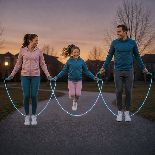 GlowSkip – LED Light-Up Adjustable Jump Rope for Kids + 50% OFF lifestyle
