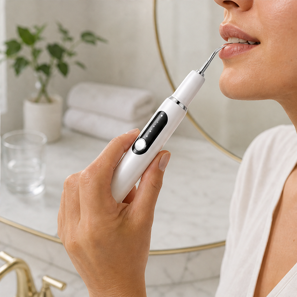 Pearlwick – Gum-Safe Ultrasonic Tartar Remover and Teeth Cleaner Set + 50% OFF lifestyle