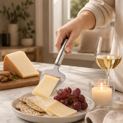 Curdwick – One-Piece Stainless Steel Wire Blade Cheese Slicer + 50% OFF lifestyle