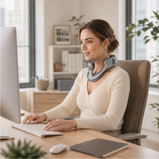 Uprighta – Adjustable 4-Way Neck & Posture Support Brace + 50% OFF lifestyle