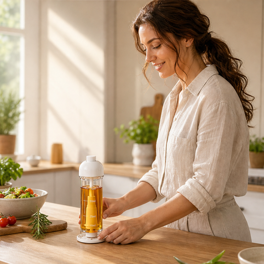 Doselyn – Measured Pour Oil Spray with Fine Mist Control + 50% OFF lifestyle