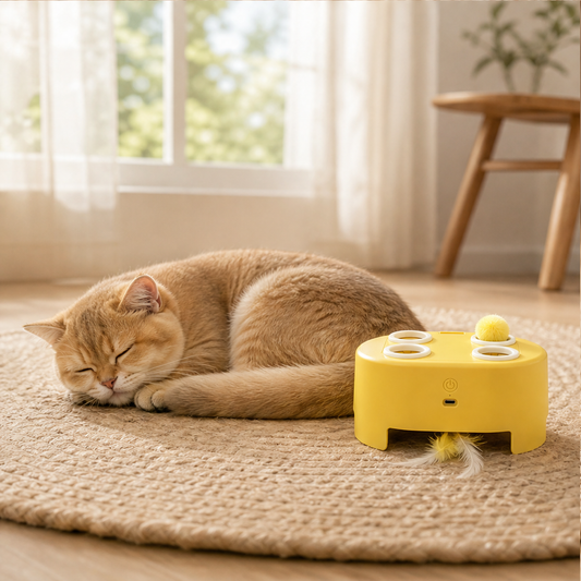 Pawnza – 3-Mode Pop-Up Interactive Whack-a-Mole Cat Toy + 50% OFF lifestyle
