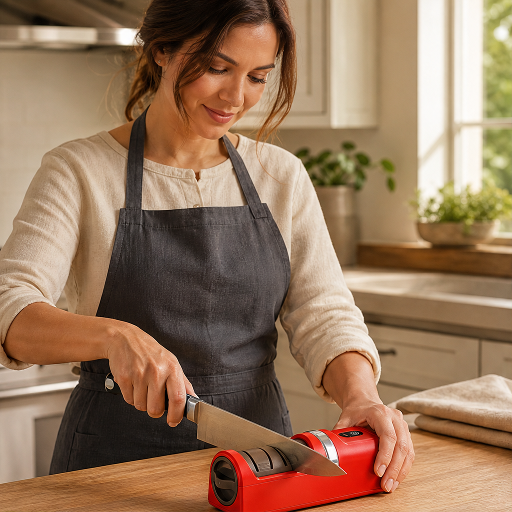 Honeforge – Cordless Diamond Wheel Automatic Knife Sharpener + 50% OFF lifestyle