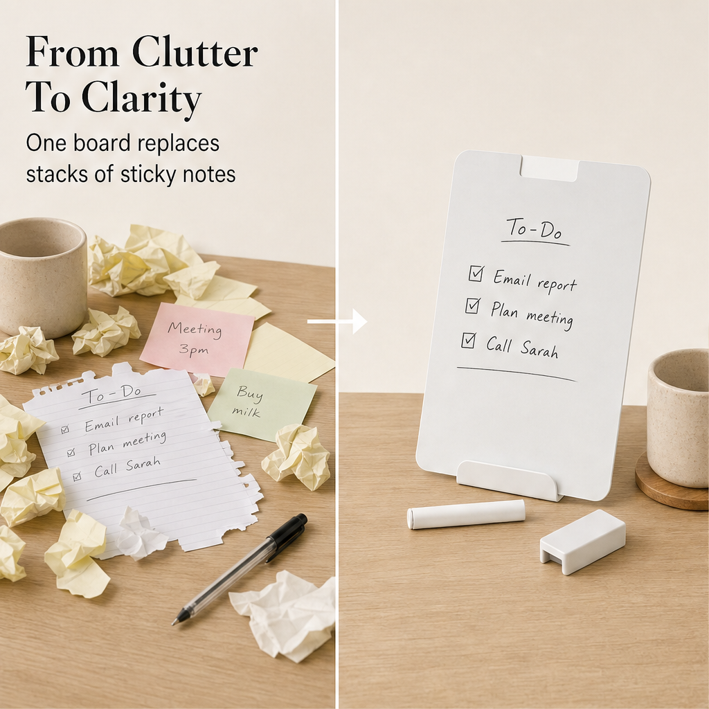Clarislate – Inkless Reusable Magnetic Drawing Board with Pen + 50% OFF detail