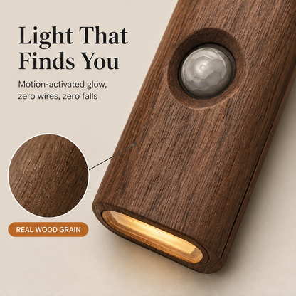 Glowarc – Dual-Beam Motion Sensor Wall Light, No Wires, Rechargeable + 50% OFF features